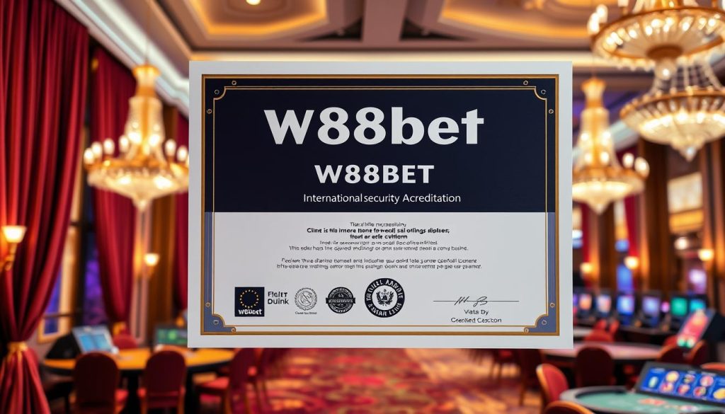 chứng nhận bảo mật quốc tế W88bet