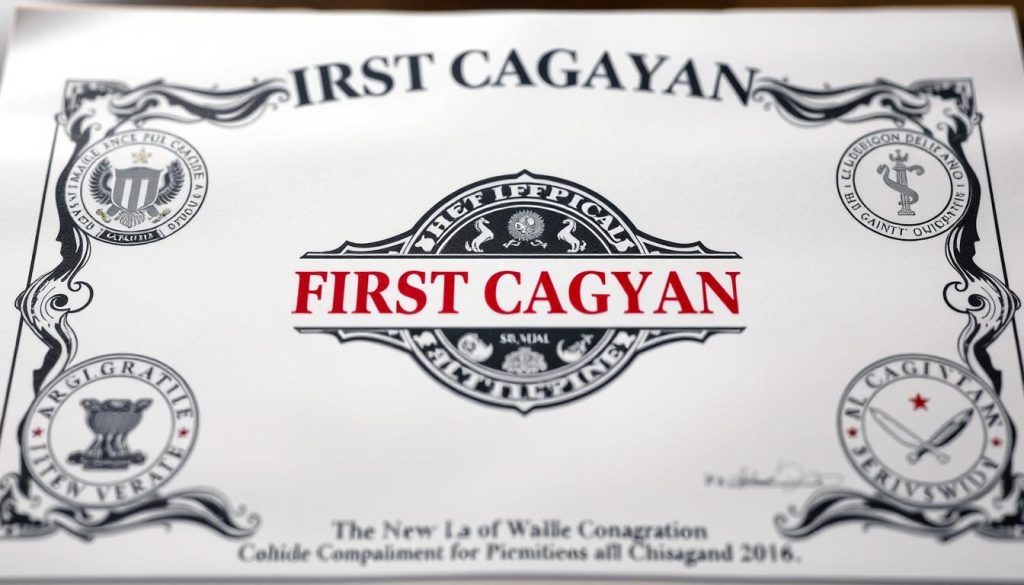 giấy phép First Cagayan