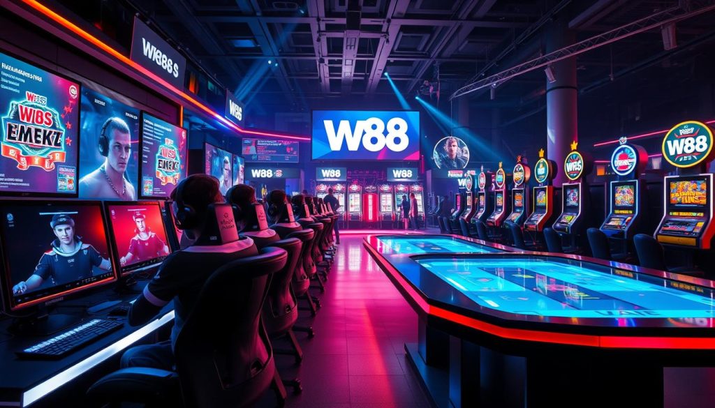 thể thao điện tử và casino trực tuyến W88