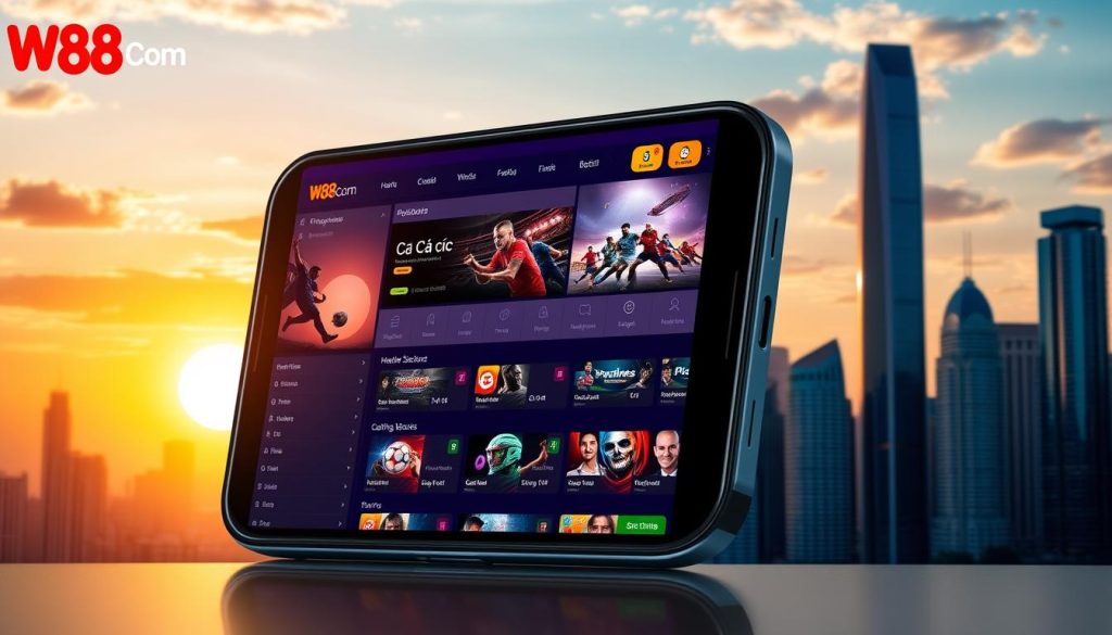 ứng dụng cá cược W88 Com Mobile
